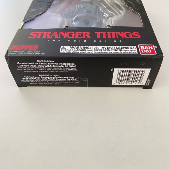 Stranger Things Netflix Hopper Action Figure The Void Series Bandai Collectible - Picture 9 of 12